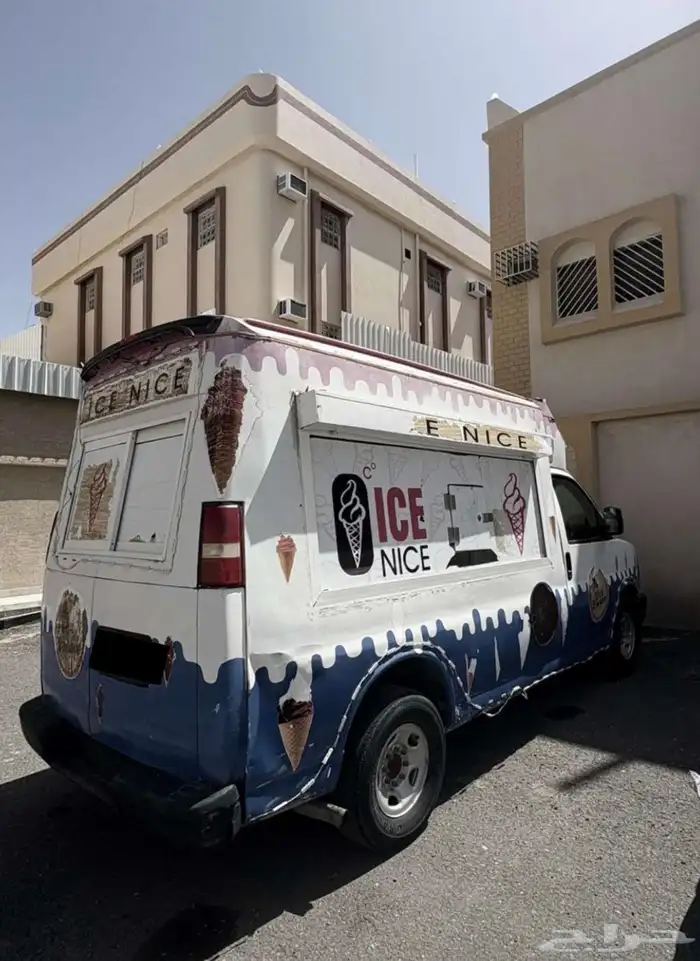 سياره ايسكريم سافانا 2003 2