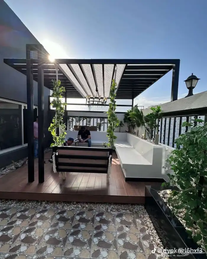 مضلات  سواتر  برجولات  جلسات شتويه 5