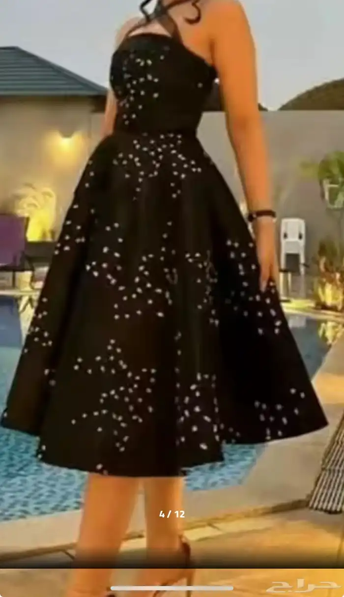 فستان مستعمل استعمل نضيف لبسه مره واحده 1