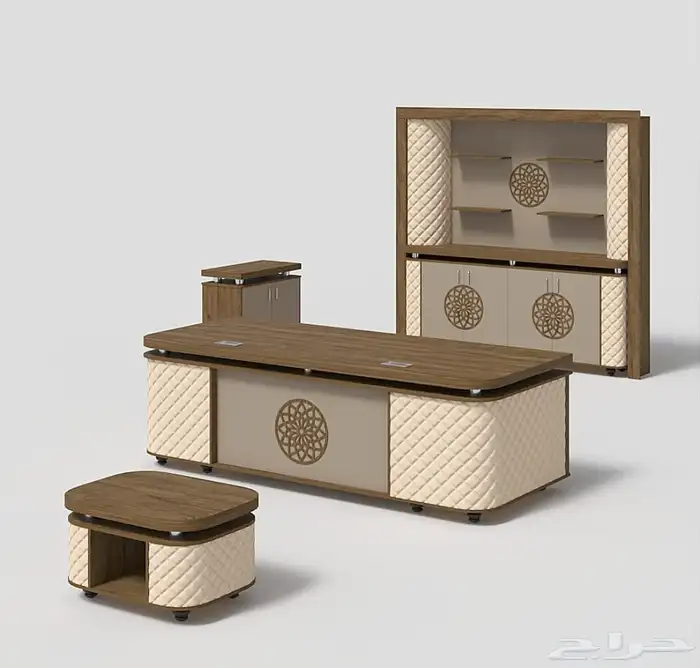 off furniture جديد مكتب طقم مدير و مكاتب إدارية كامل و كرسي 5