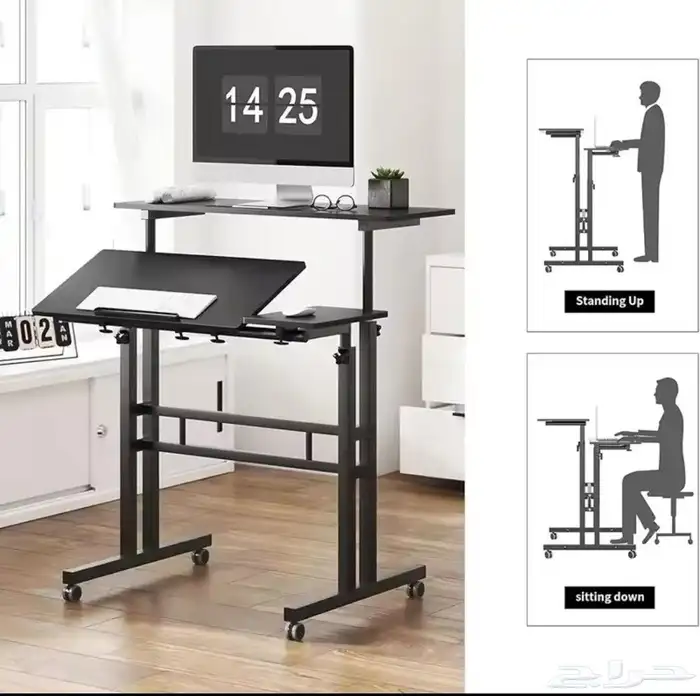 طاولة متعددة الوضعيات بتصميم عصري مميز 1