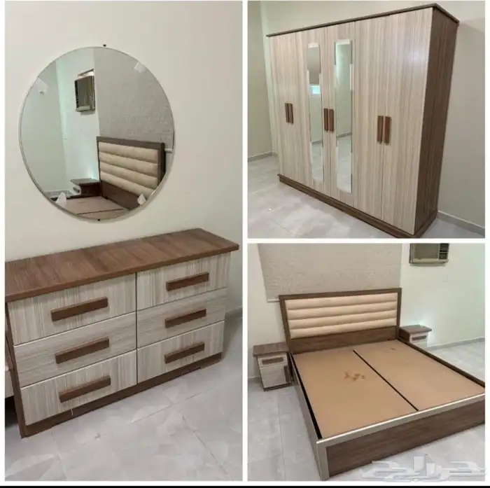 غرف نوم جديده جاهزه بسعر المصنع 6