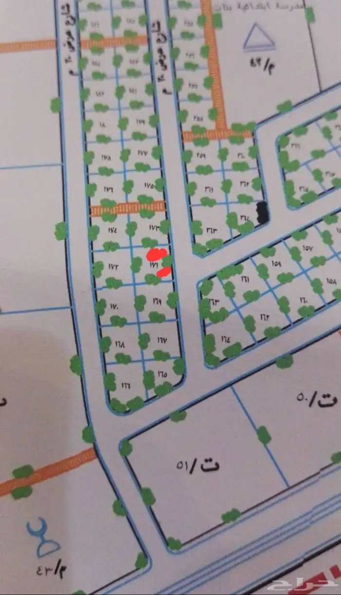 أرض للبيع مستوية عزاز 900م بالضاحية خميس مشيط 3