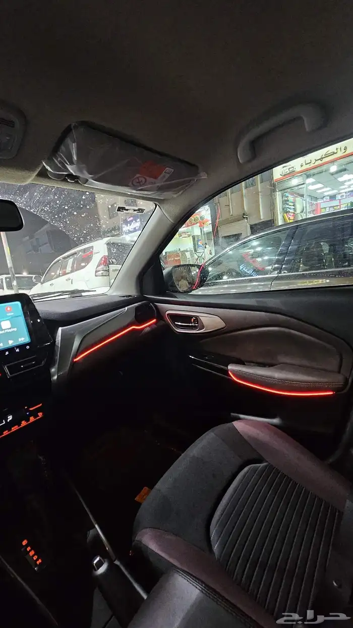 تركيب لد داخلي64 لون سوزوكي فرونكس موديل 2025حيكم الله 3