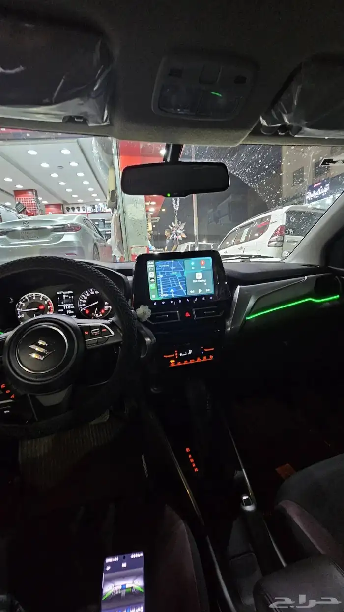 تركيب لد داخلي64 لون سوزوكي فرونكس موديل 2025حيكم الله 6