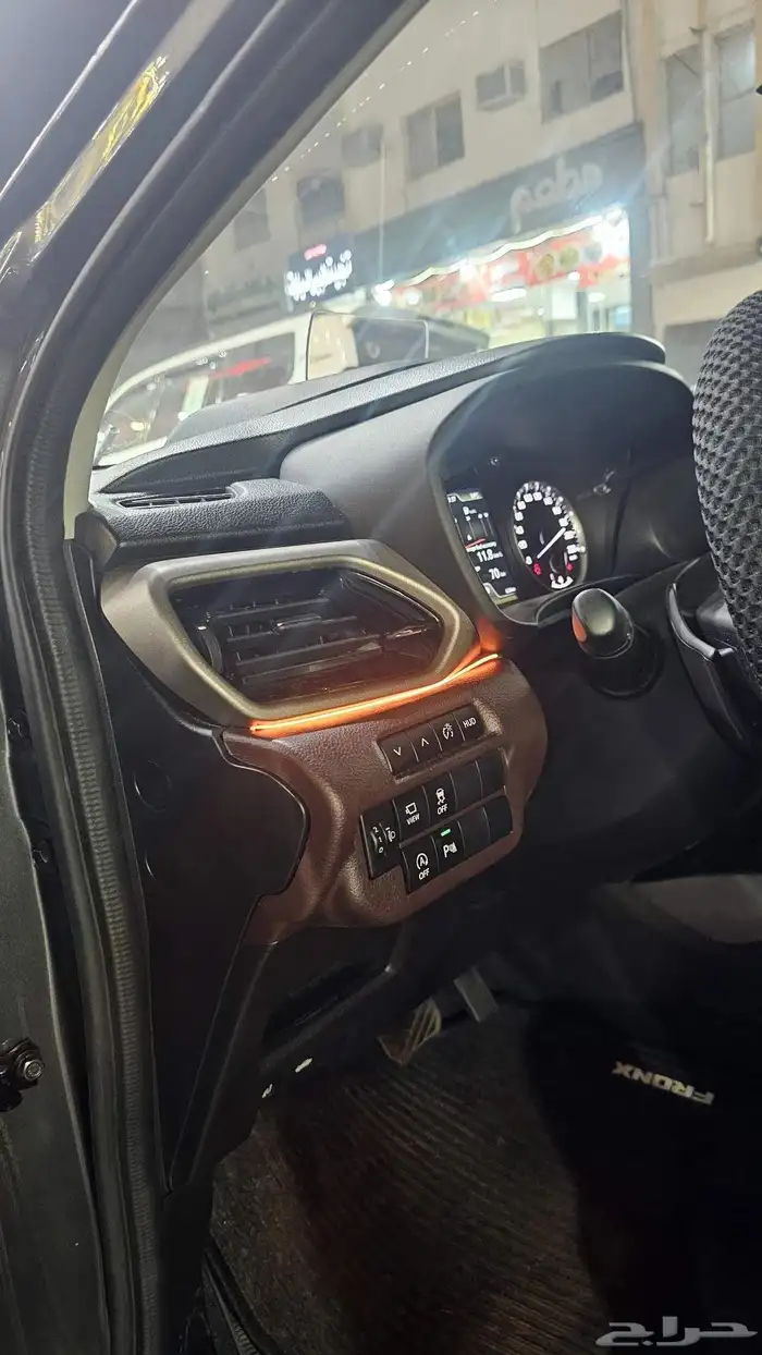 تركيب لد داخلي64 لون سوزوكي فرونكس موديل 2025حيكم الله 1