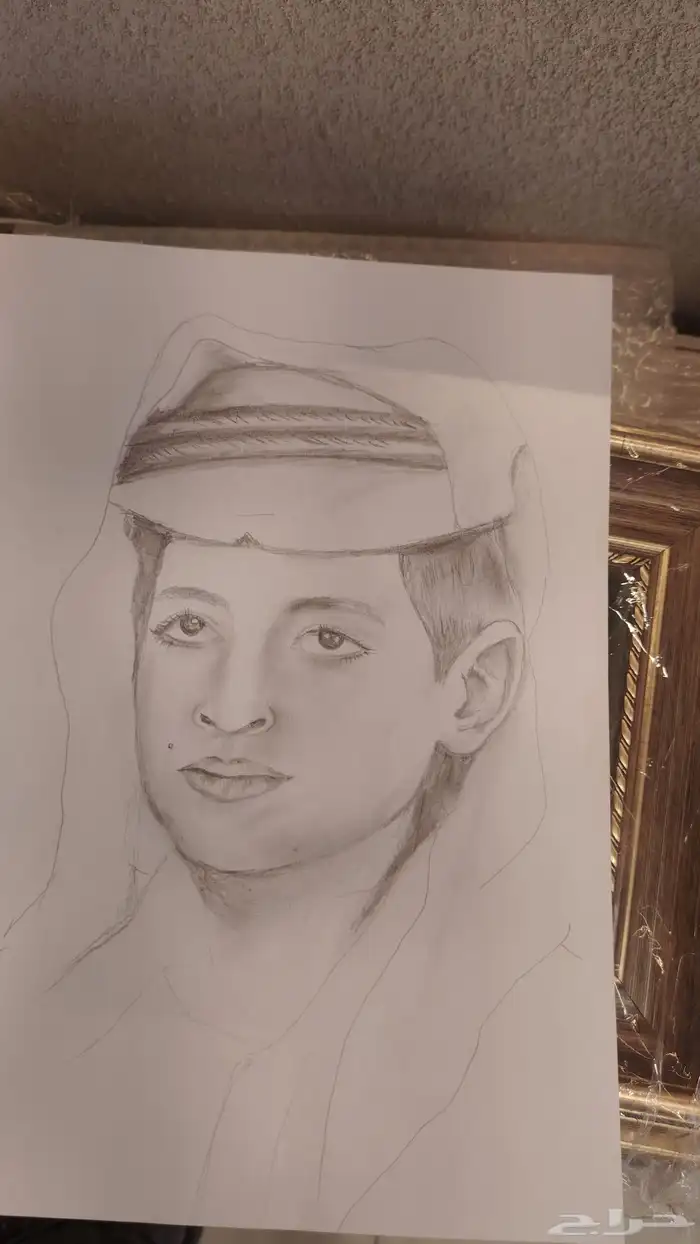 خطاط ورسام لوجه بارزه 0