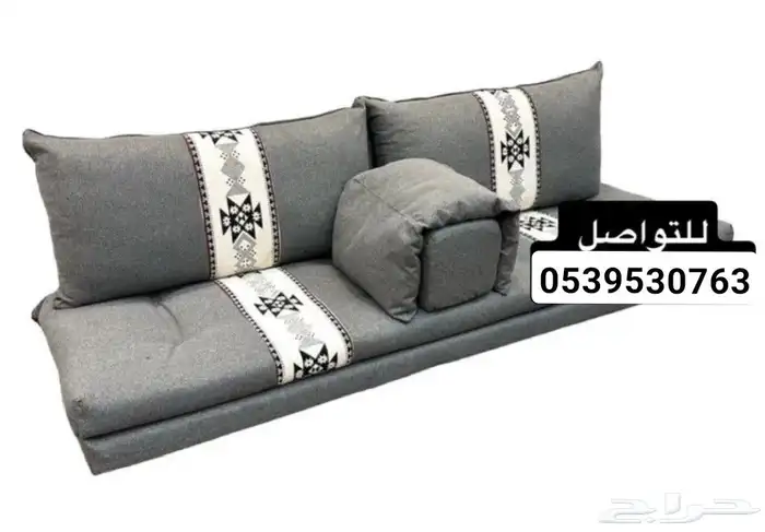 جلسات شعبية شتوية ارضية و طاولات بلوت 7