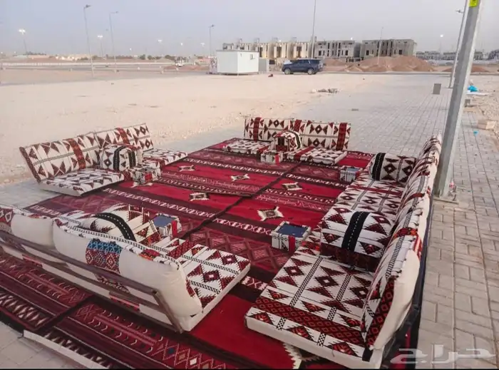 تأجير جلسات شعبيه تأجير خيام تأجير فرشات طاولات وكراسي طعام 5