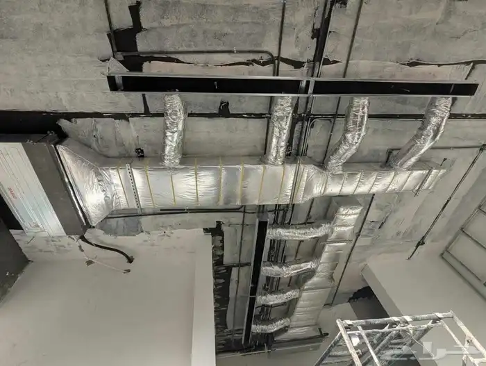 مطبخ مطعم شفاط ومدخنة من الفولاذ دكت ومكيفات تفصيلDuct26448 2