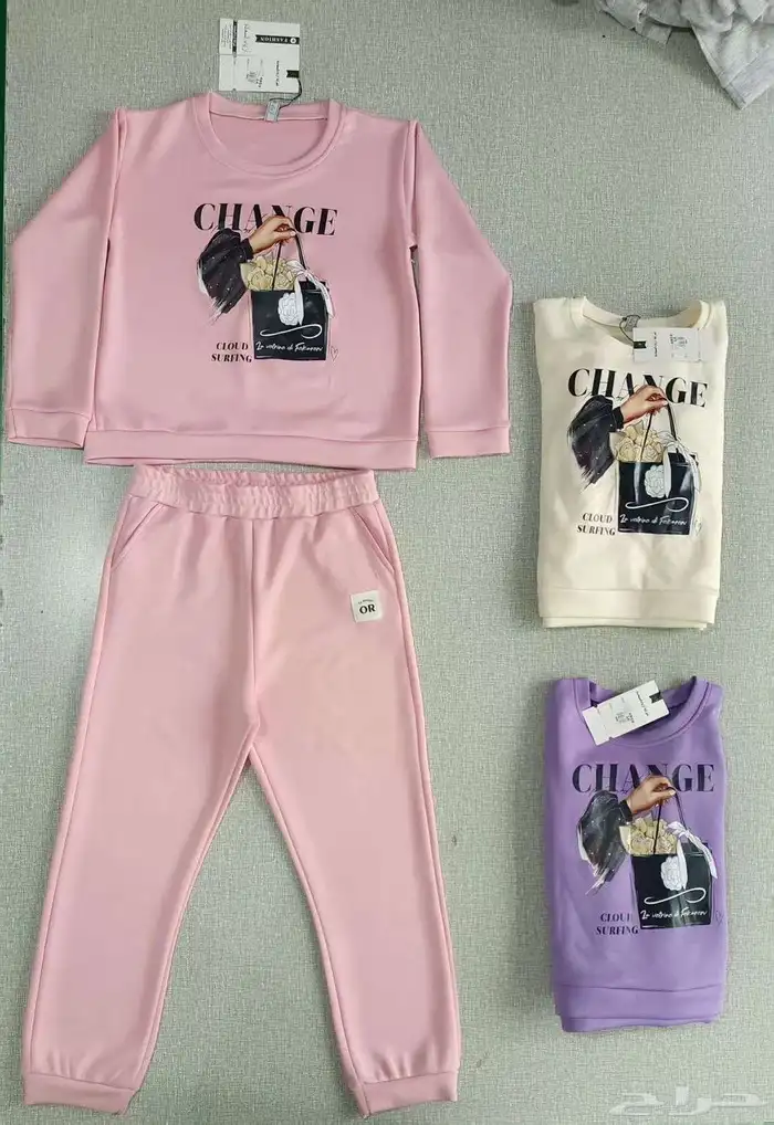 ملابس شتوية جلابيات بجايم ولادي بناتي نسائية بدرزن 19