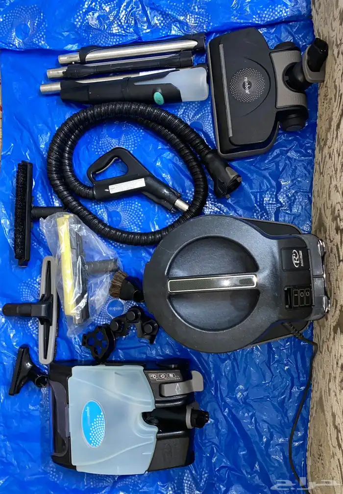 مكنسه رينبو نظيفه معها كامل اغراضها 15