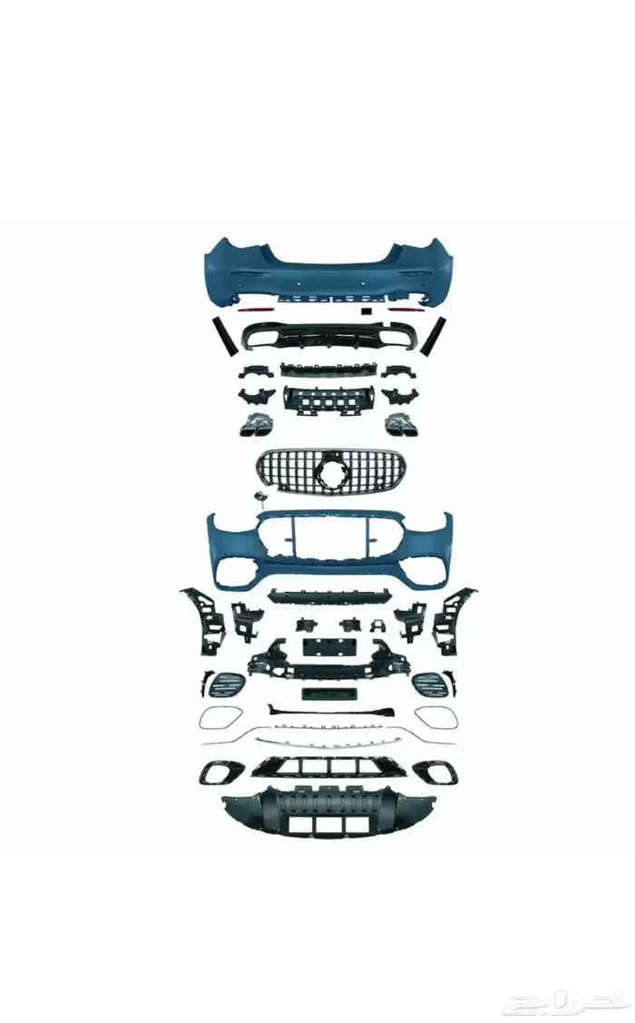 كت تعديل مرسيدس الجوهرة 2021-2025 الى 63 مع خدمة الرش 1