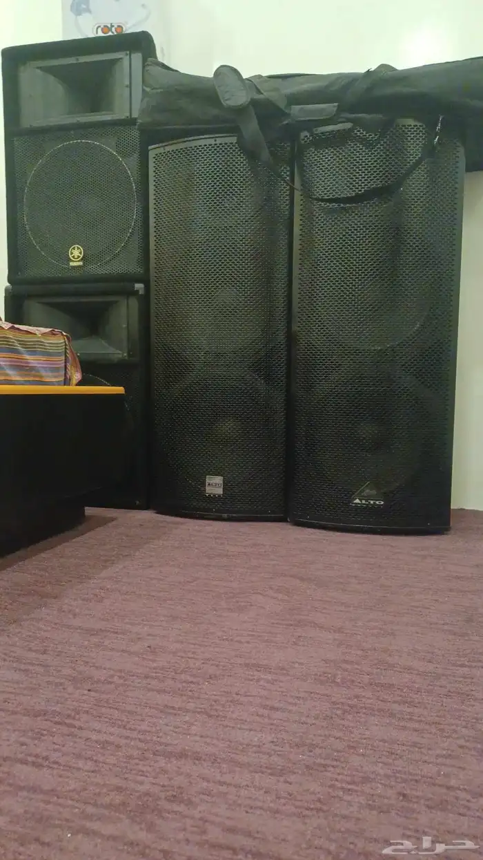 ساون كامل مكسر ديناكورد بور 1600 و مكسر صيني 800واط سماعات 8