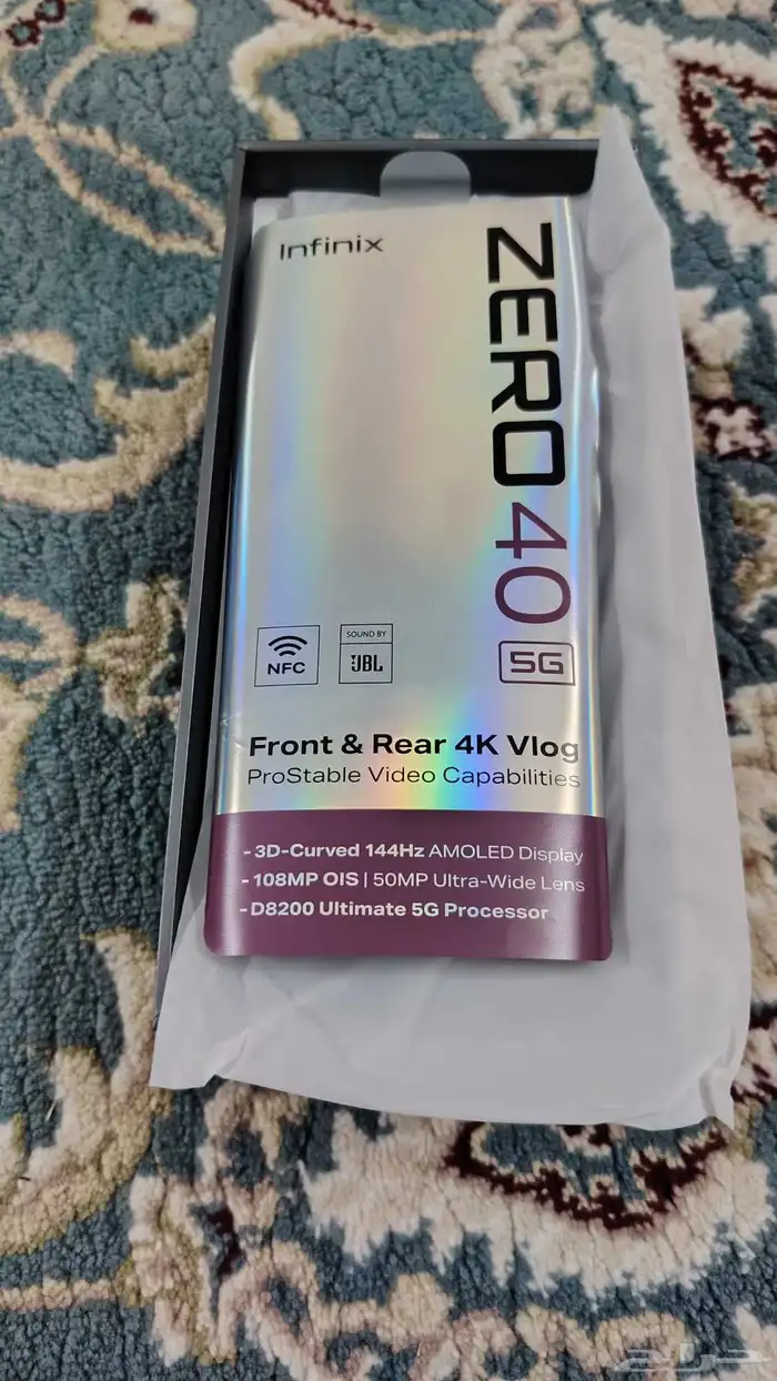 للبيع lnfinix ZERO 40 5G 512GB 7