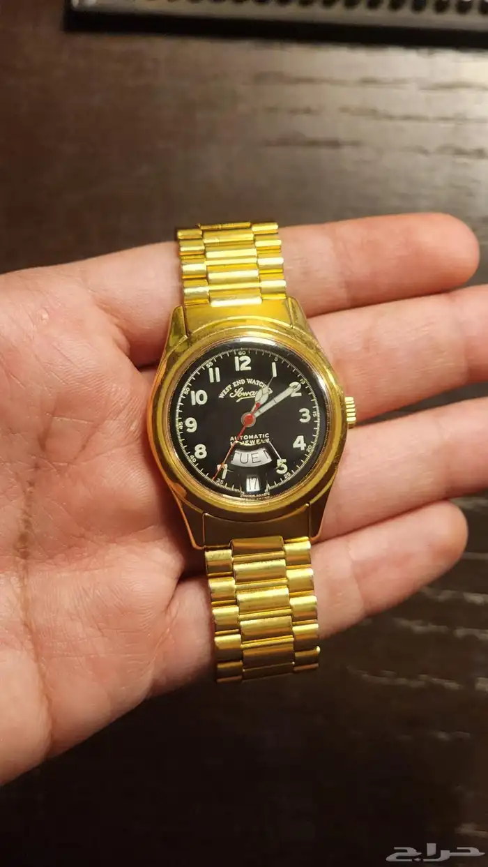 ساعة ام صليب قديمه West End Watch Co 0
