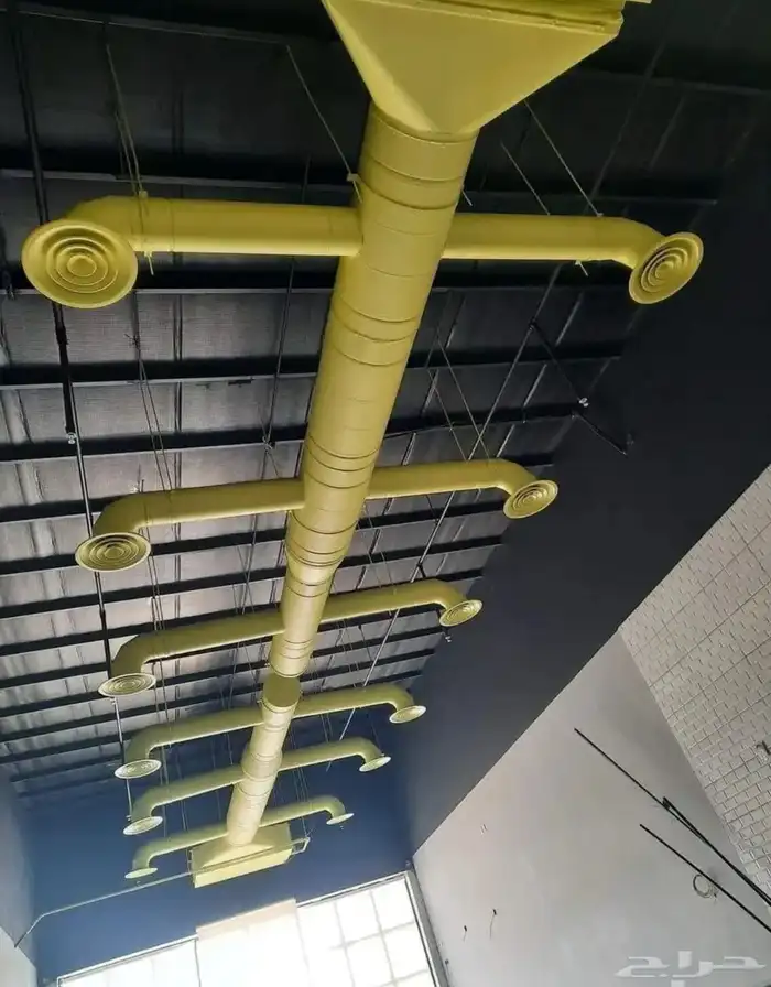 مطبخ مطعم شفاط ومدخنة من الفولاذ دكت ومكيفات تفصيلDuct26448 0