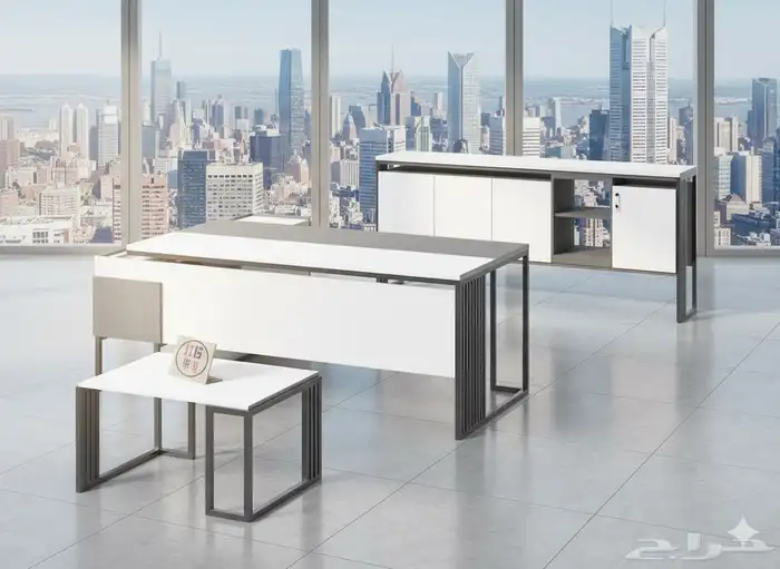 مودرن فخم مكتب مجموعة طقم كامل كنب كرسي جلد تخفيضات على سعر 21