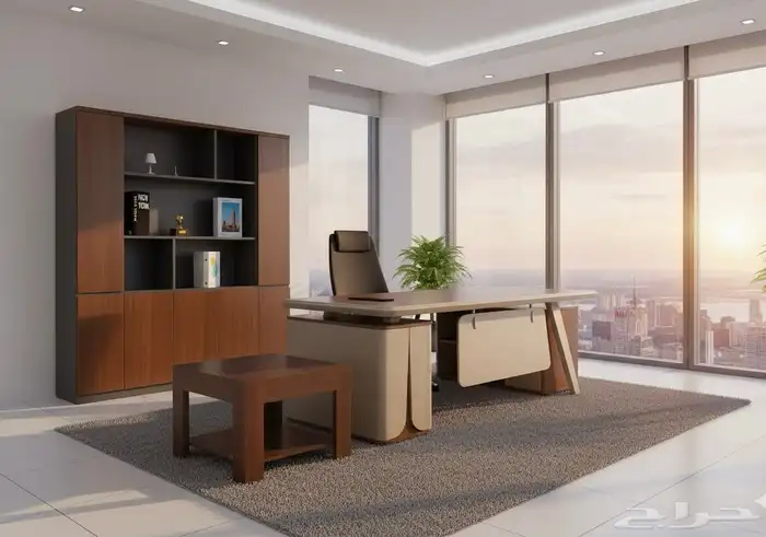 مودرن فخم مكتب مجموعة طقم كامل كنب كرسي جلد تخفيضات على سعر 15