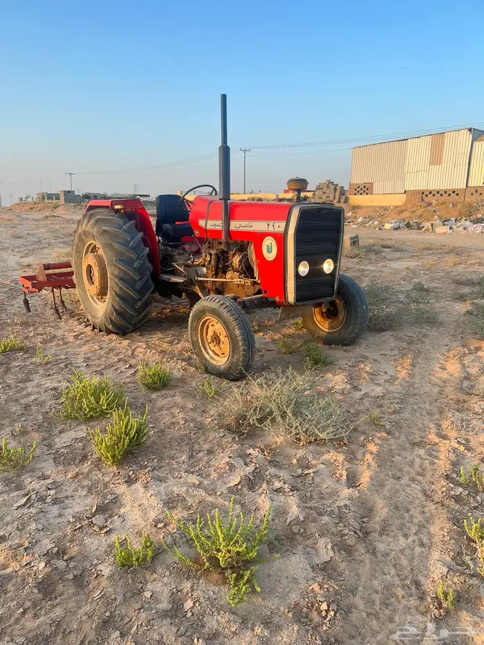 حراثه ماسي فيرجسون 290 مع معداته 1