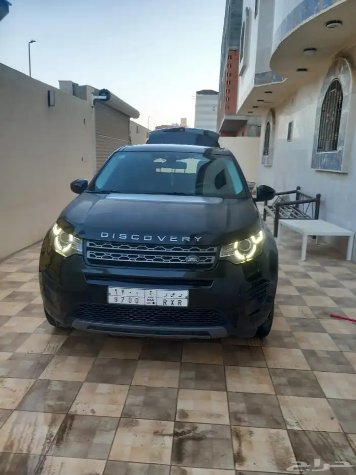 للبيع لاندروفر اسود سبورت دسكفري ديزل موديل 2018 19