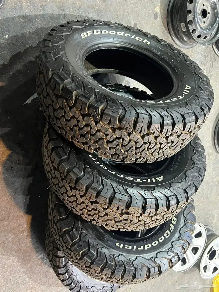 كفرات نص حجري بي اف جودرتش مقاس 265 70 16 6