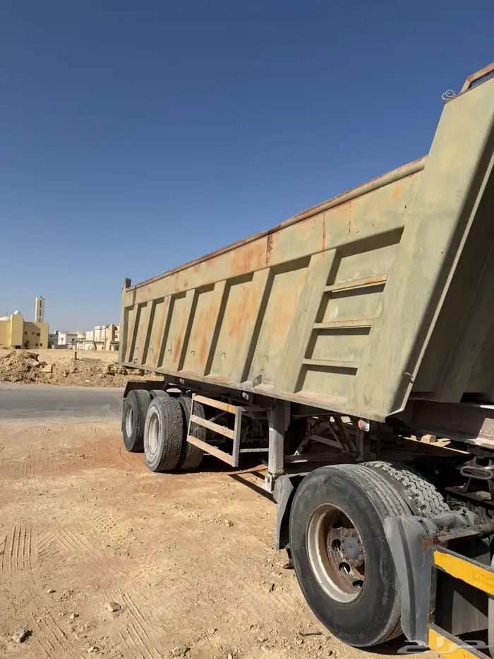 للبيع تريله قلاب اكسر 2007 2