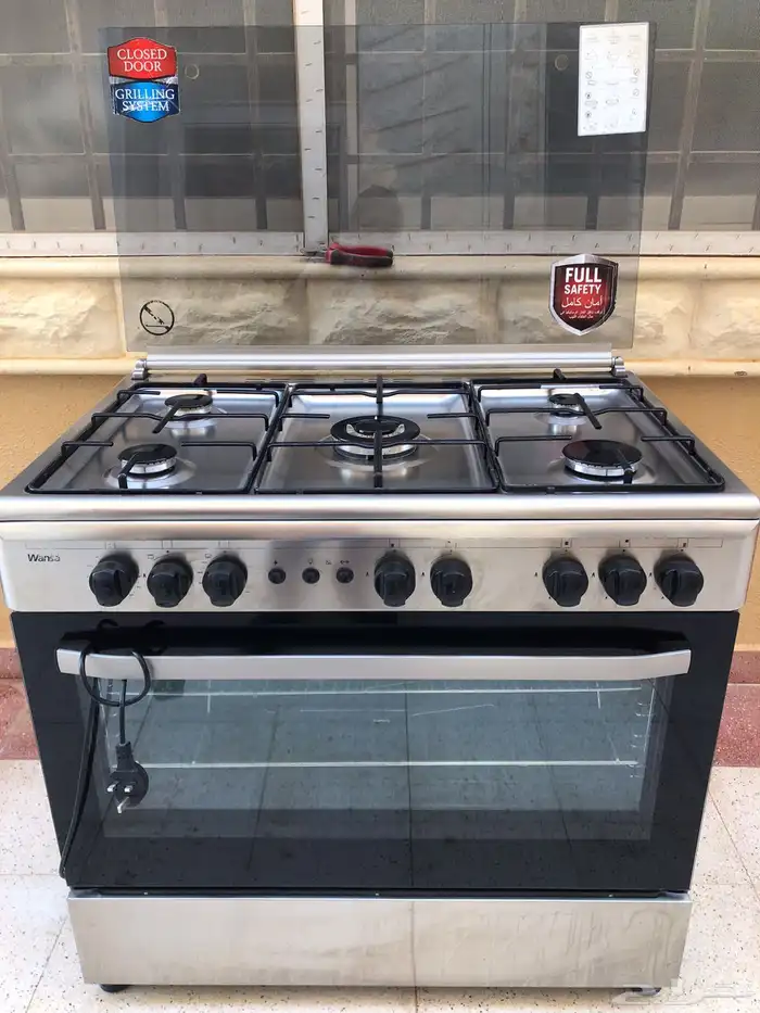 فرن 5 عيون نظيف 3