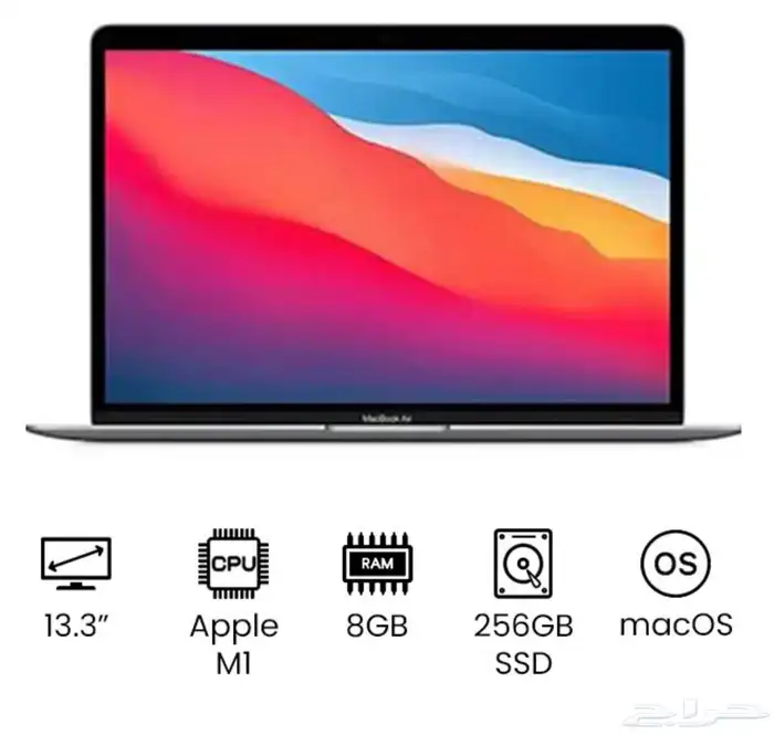 MacBook Air M1 ماك بوك اير 3