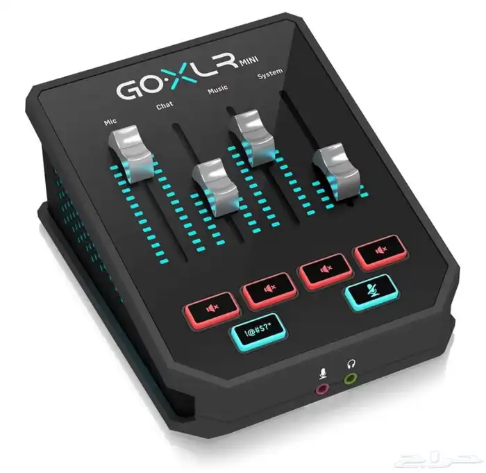 كاميرا obsbot 1080   goxlr   elgato HD 60 3