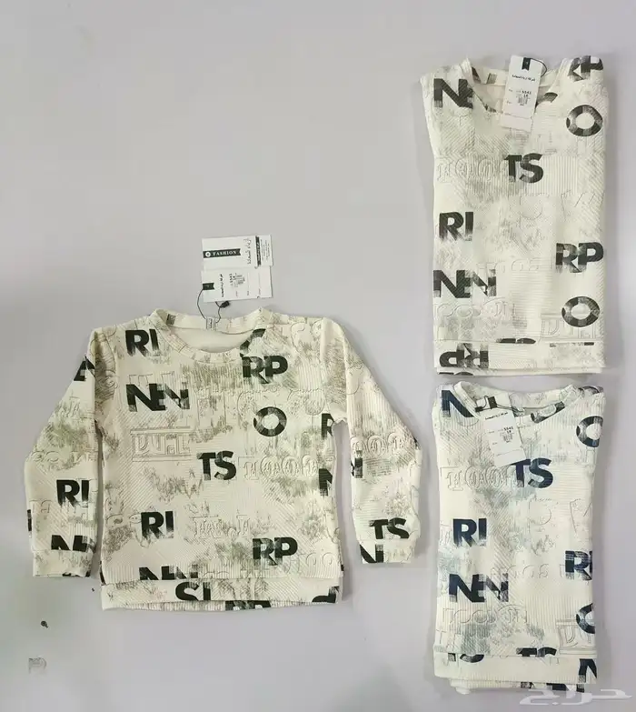 ملابس شتوية جلابيات بجايم ولادي بناتي نسائية بدرزن 16