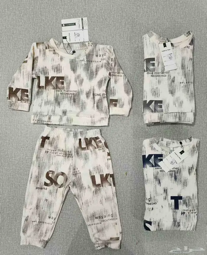 ملابس شتوية جلابيات بجايم ولادي بناتي نسائية بدرزن 44