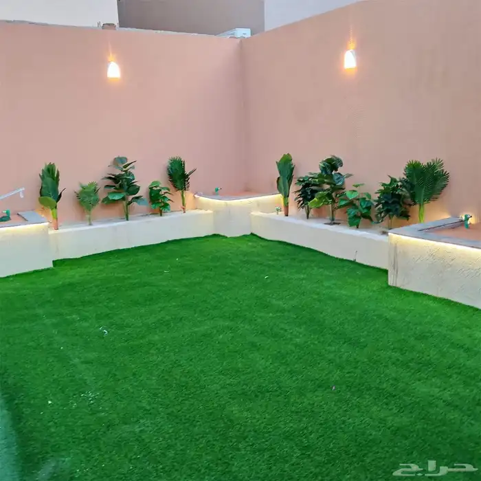 تنسيق حدائق جلسه خارجيه مضلت شلالات 6