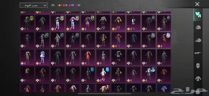 حساب ببجي للبيع 17