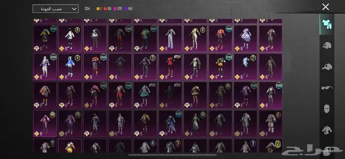 حساب ببجي للبيع 22