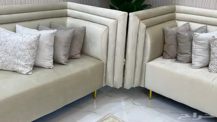 كنب شبه جديد ونظيف 1