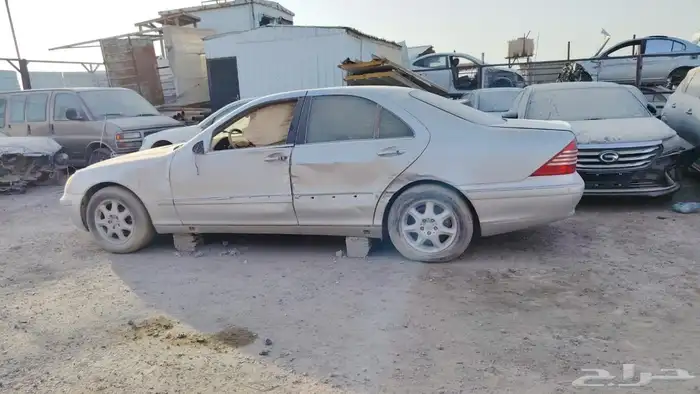 مرسيدس 320 موديل 2001تشليح 3