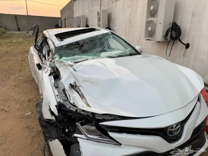 كامري 2019 هايبرد مصدوم 3