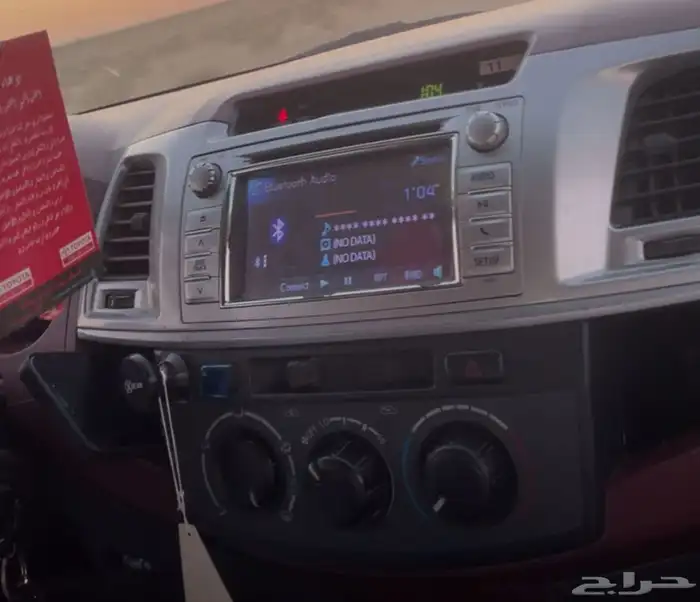 للبيع مسجل هايلكس اصلي وكاله مع ديكور المسجل 0