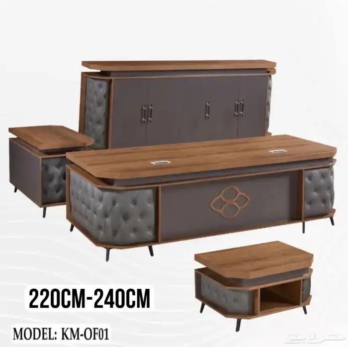 off furniture جديد مكتب طقم مدير و مكاتب إدارية كامل و كرسي 1