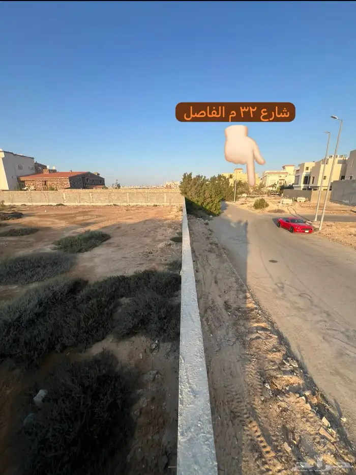 للبيع ارض مخطط باسهل حي اللؤلؤ مقسومه نصين مس 336 على حديقه 1