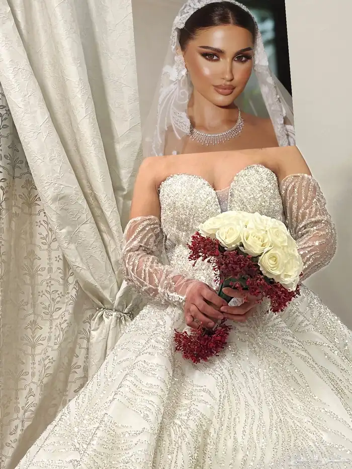 فساتين عرايس راقية وفخمة للبيع 2