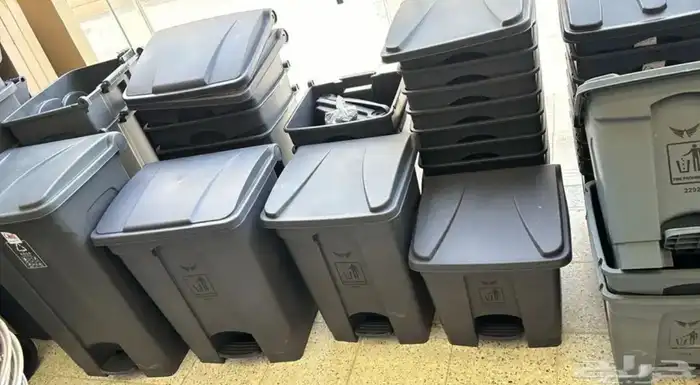 سله مهملات سلات قمامه برميل قمامه كبير سلات رصاصي 1