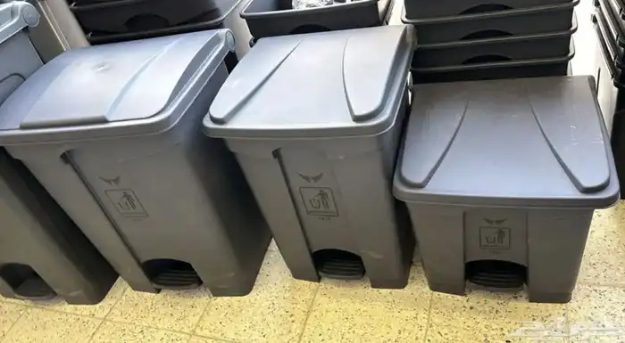 سله مهملات سلات قمامه برميل قمامه كبير سلات رصاصي 3