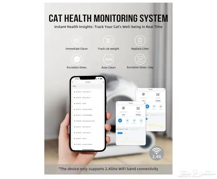 صندوق قمامه اوتوماتيكي للقطط 4