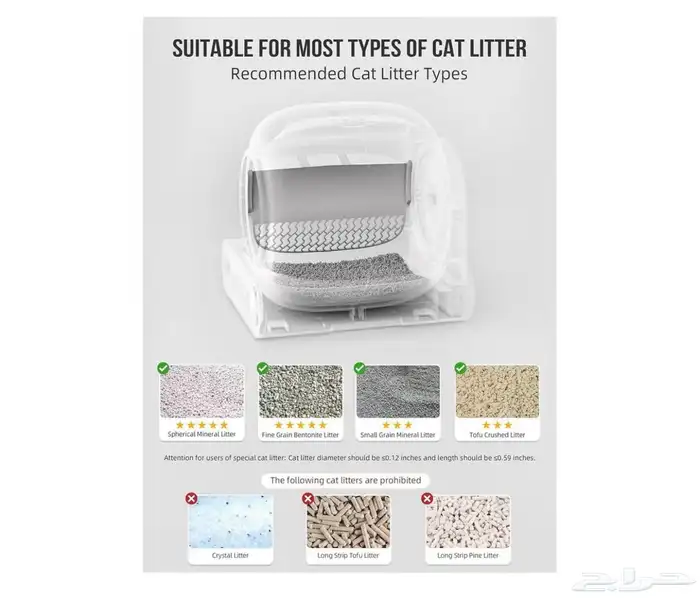 صندوق قمامه اوتوماتيكي للقطط 5