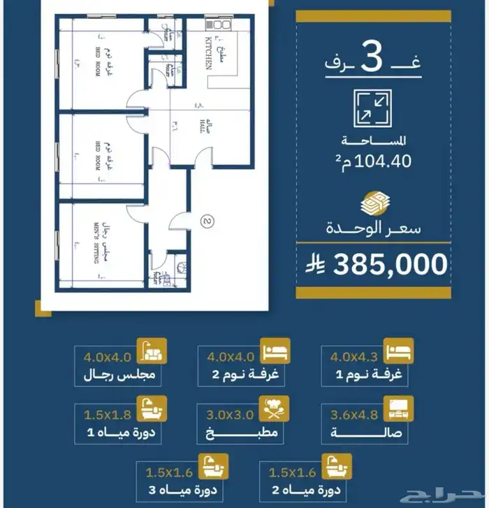 شقق للبيع في جدة وغيرها 6