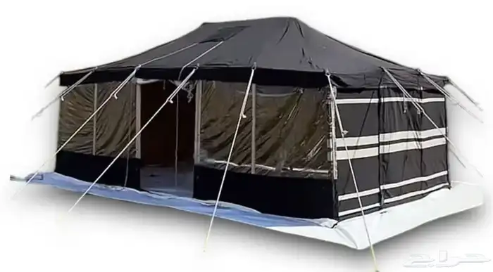 خيمة على شكل بيت شعر 3