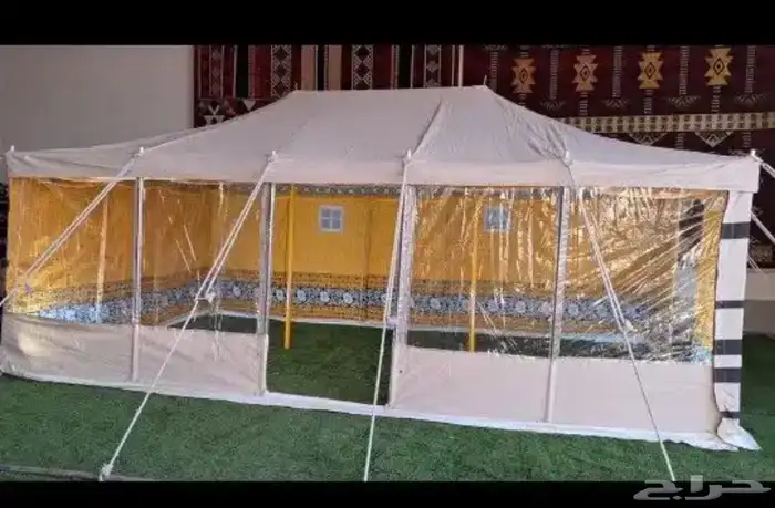 خيمة على شكل بيت شعر 4