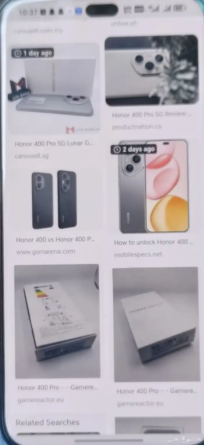 هونر 400 برو 512 قيقا honor 400 pro 512 GB استعمال 3 شهر 3